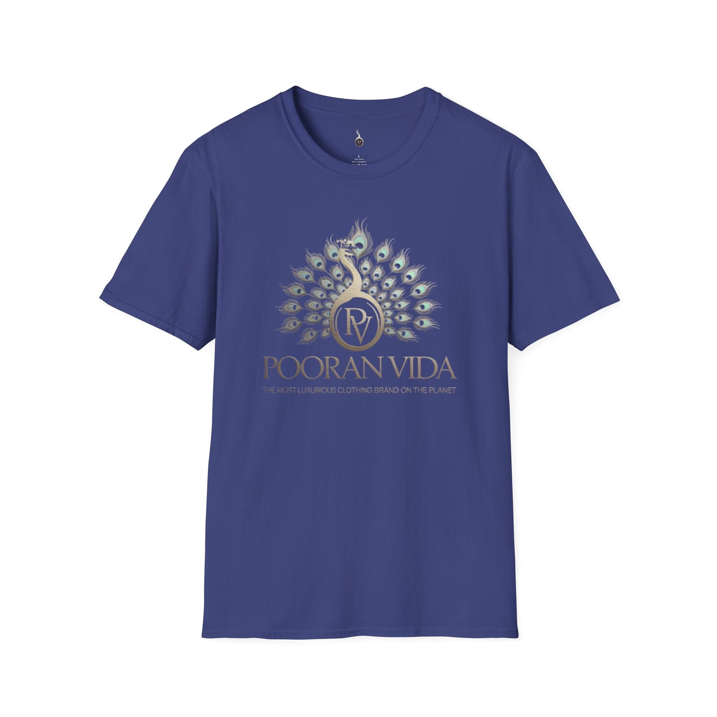 Unisex T-Shirt with 'pooranvida' Design