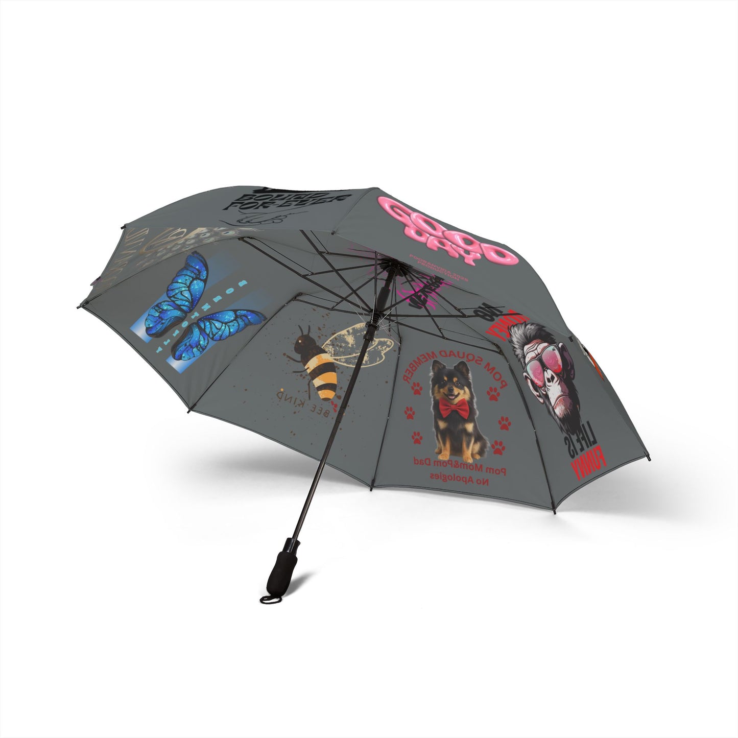 Semi-Automatic Foldable Umbrella
