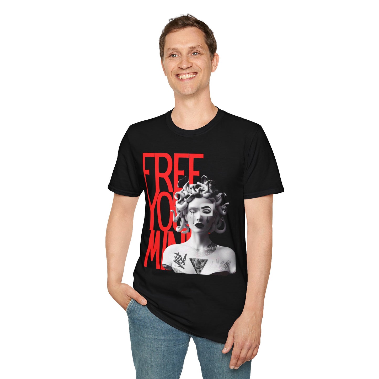 Unisex T-Shirt - 'Free Your Mind'