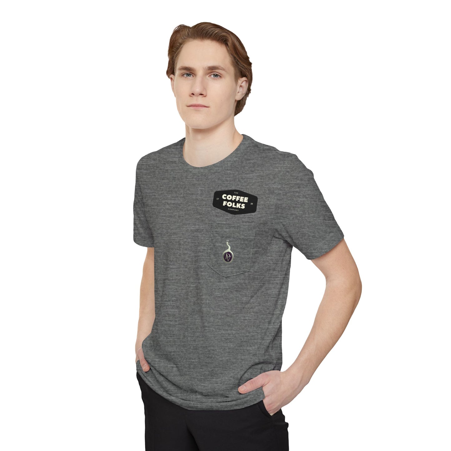Coffee Lover Pocket T-shirt