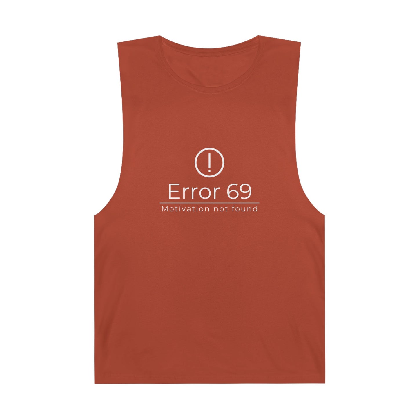 Tank Top Unisex ERROR69 Design