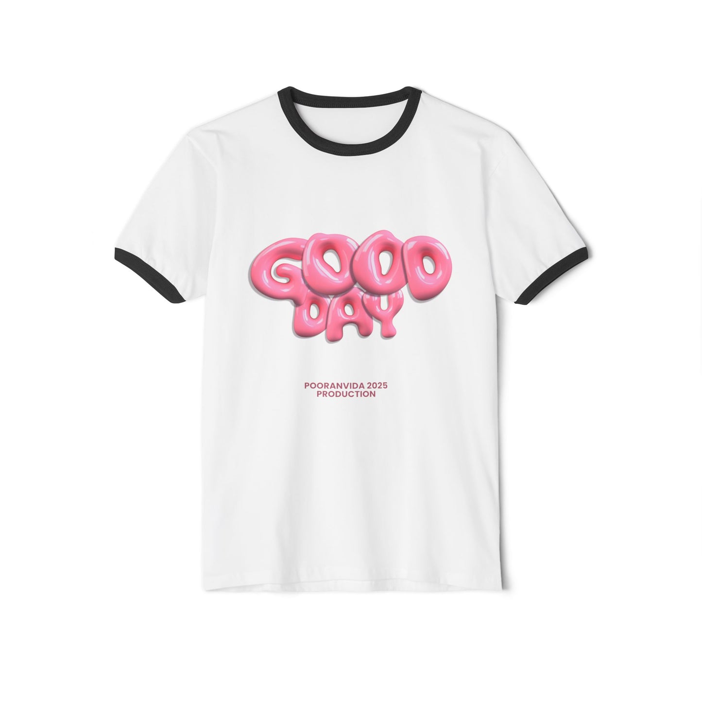 Ringer T-Shirt - 'Good Day'