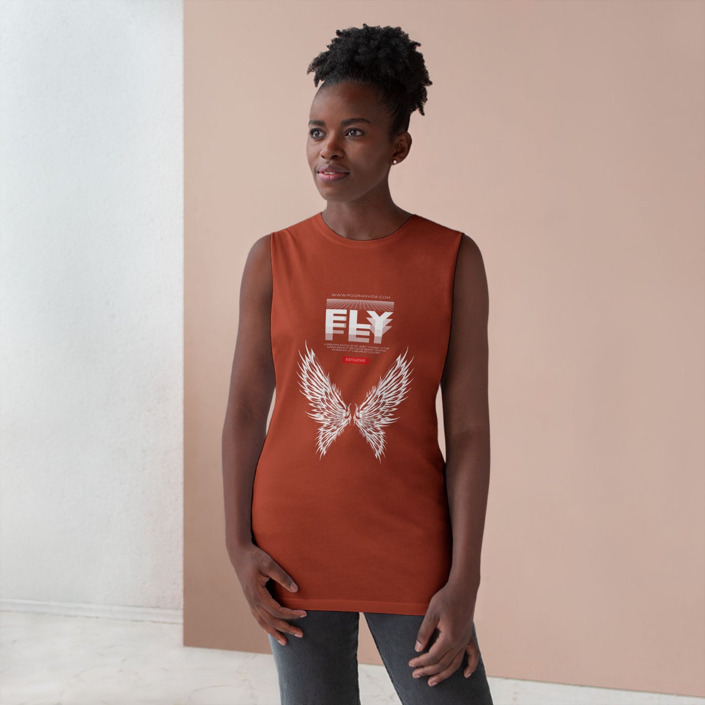 Tank Top - Butter fly