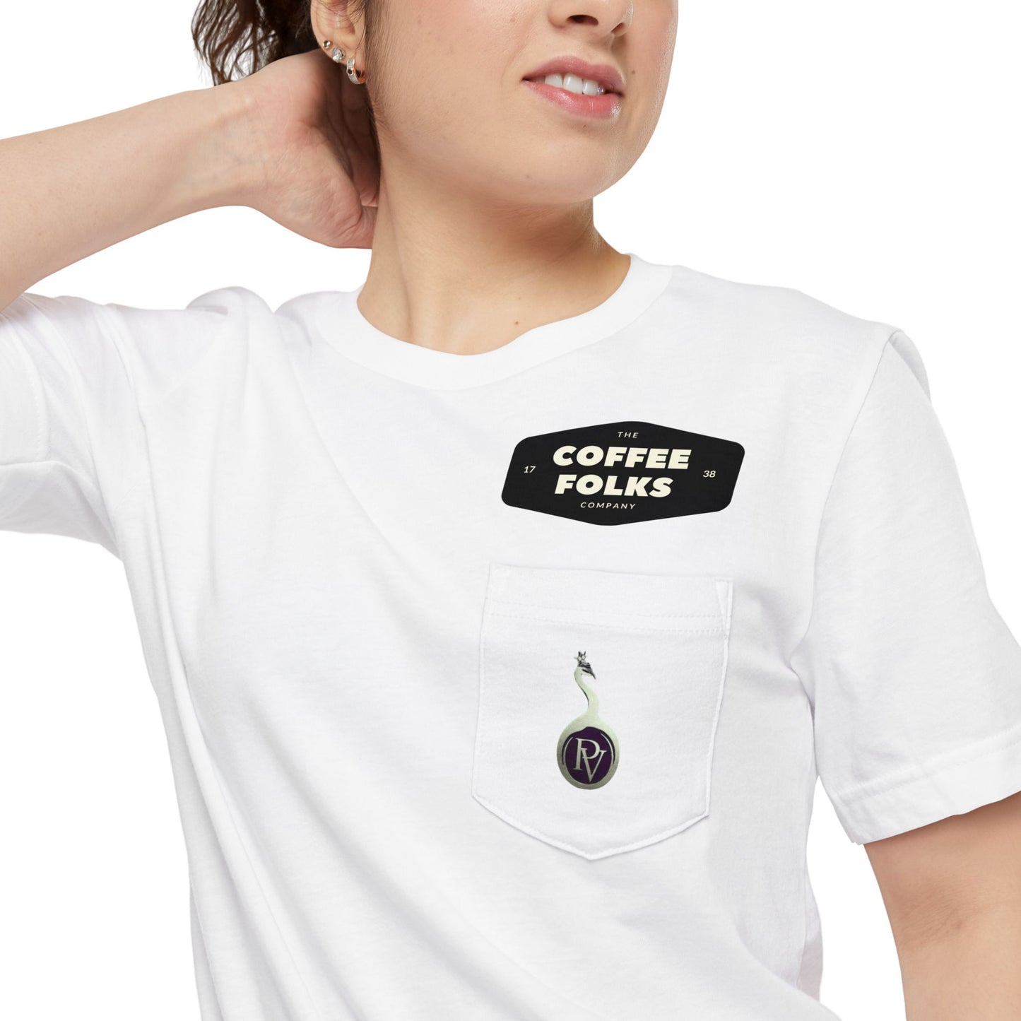 Coffee Lover Pocket T-shirt