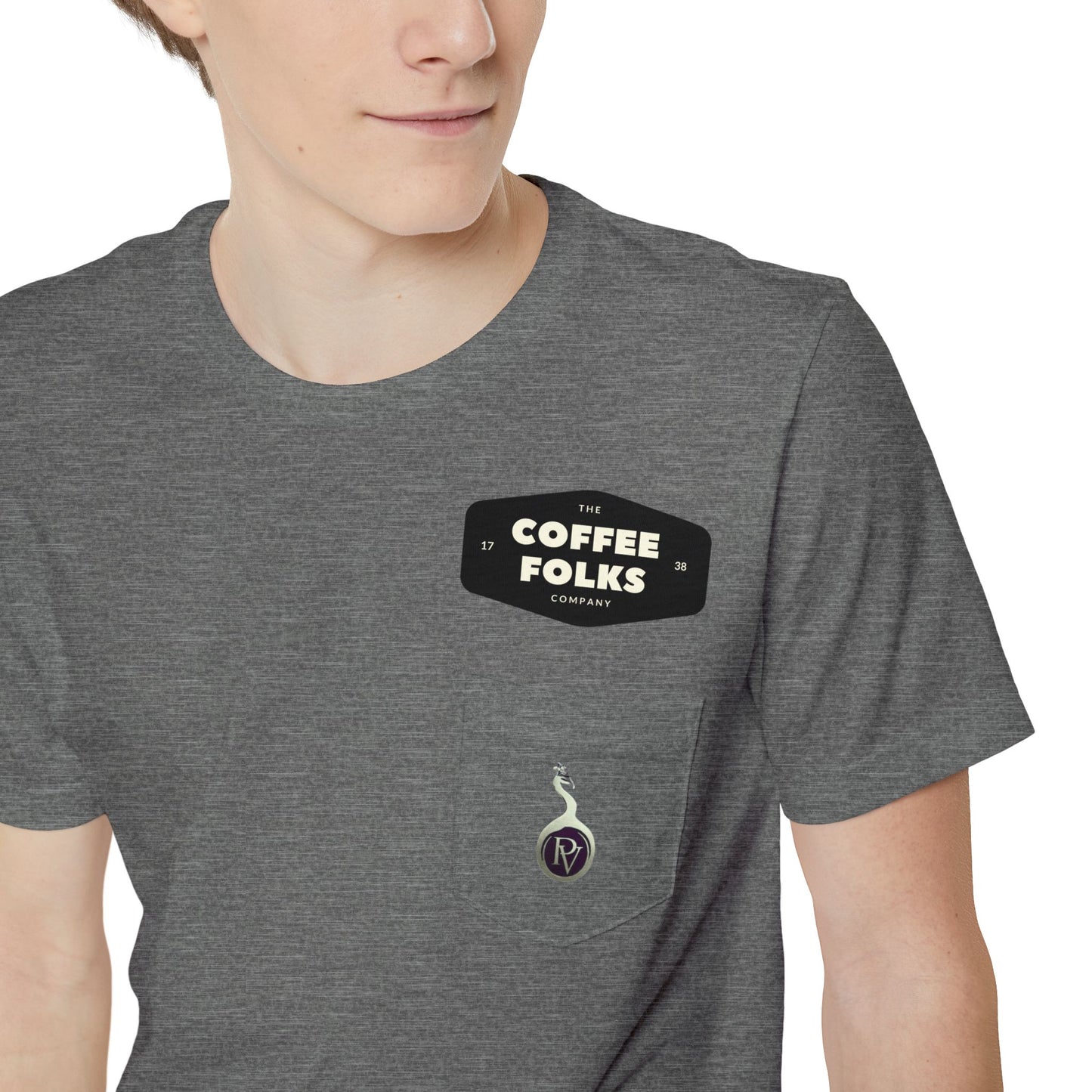 Coffee Lover Pocket T-shirt