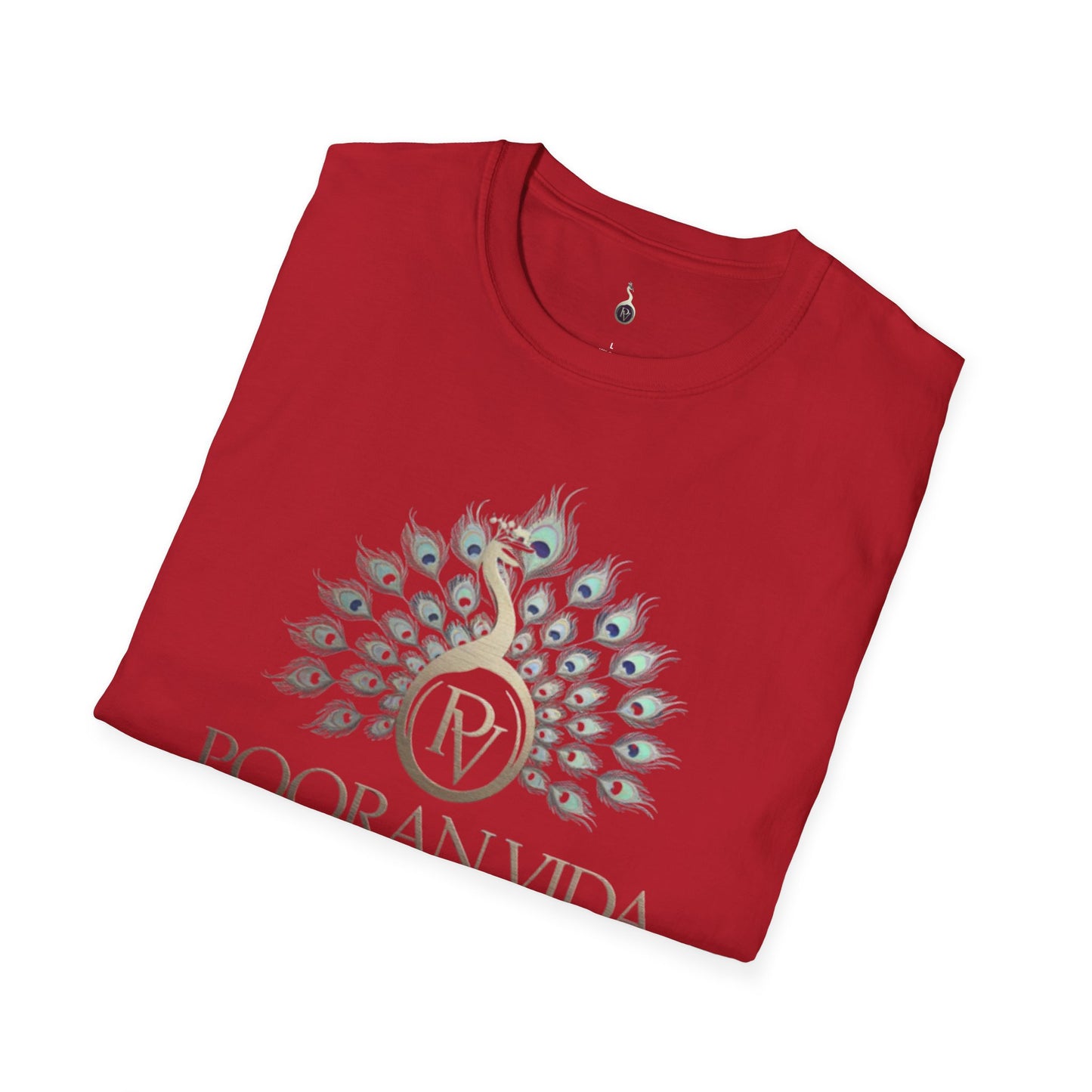 Unisex T-Shirt with 'pooranvida' Design