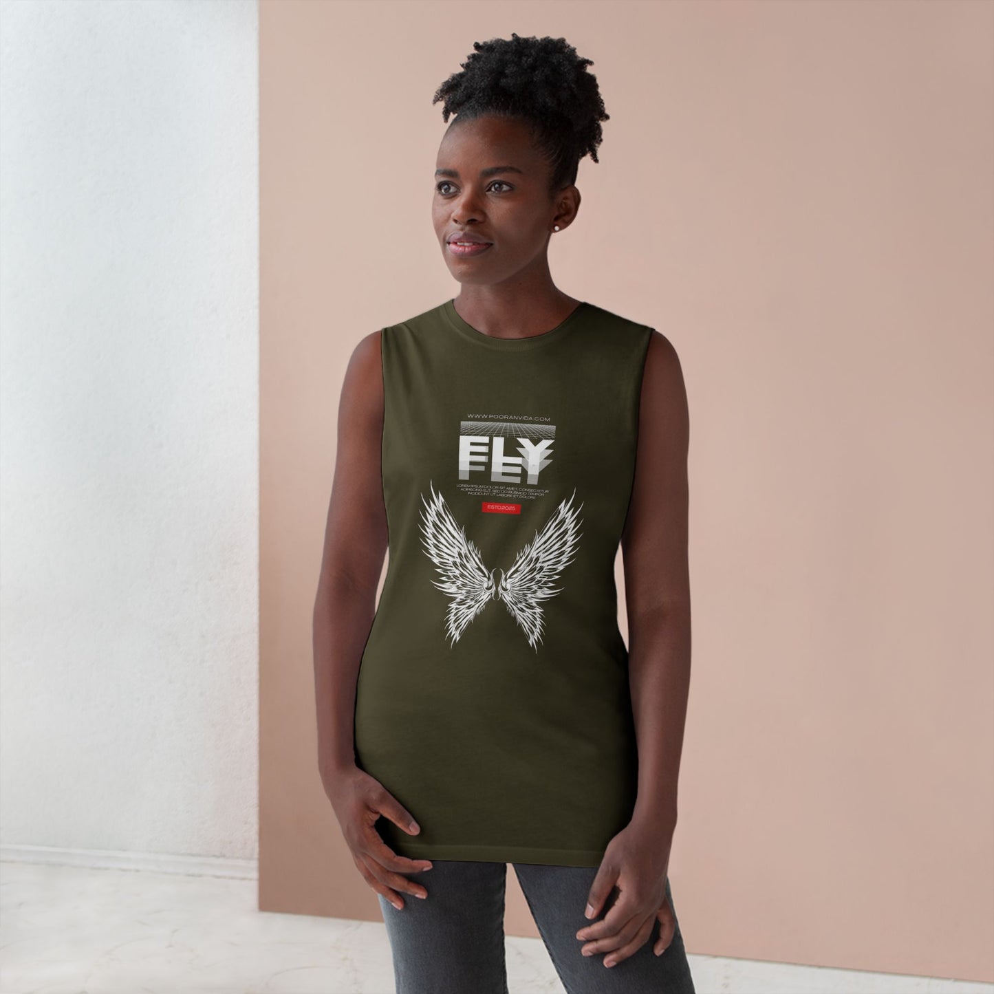 Tank Top - Butter fly