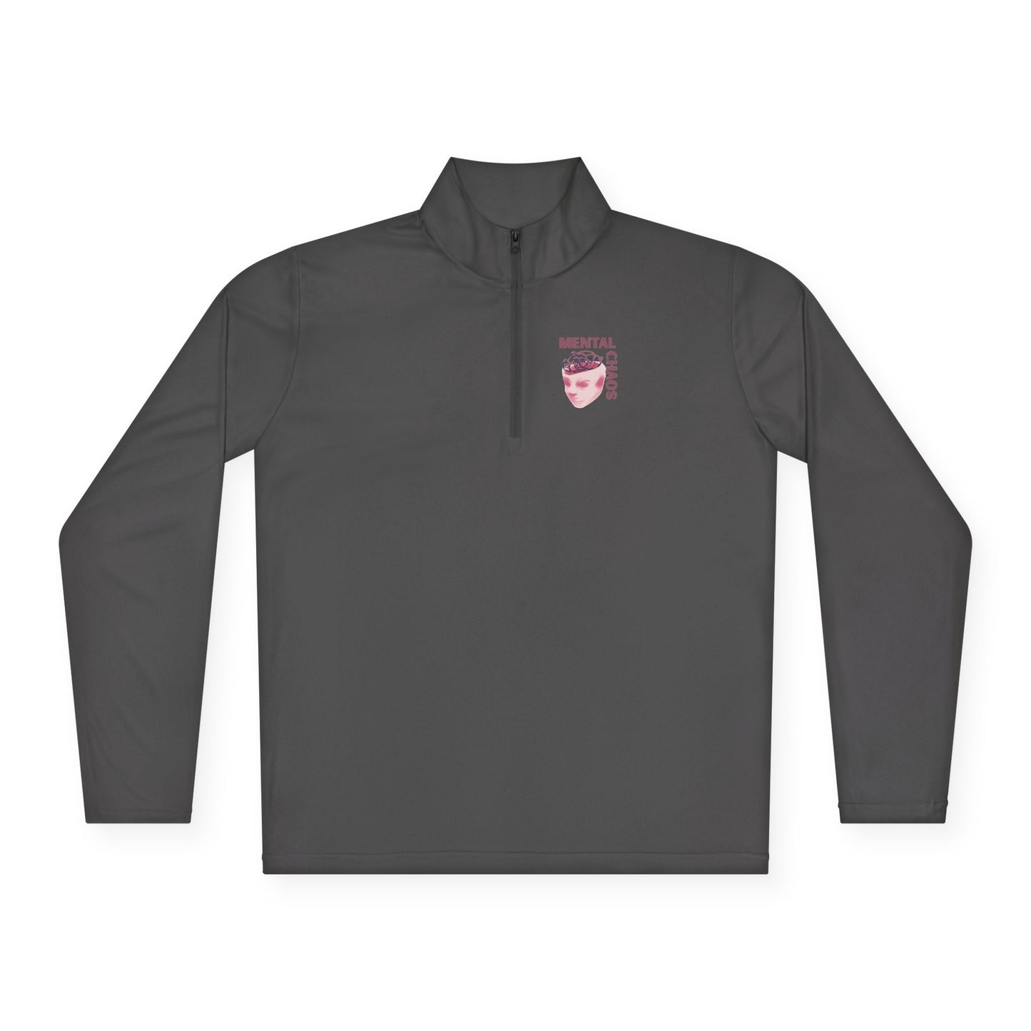 Quarter-Zip Pullover - GOOD VIBES ONLY