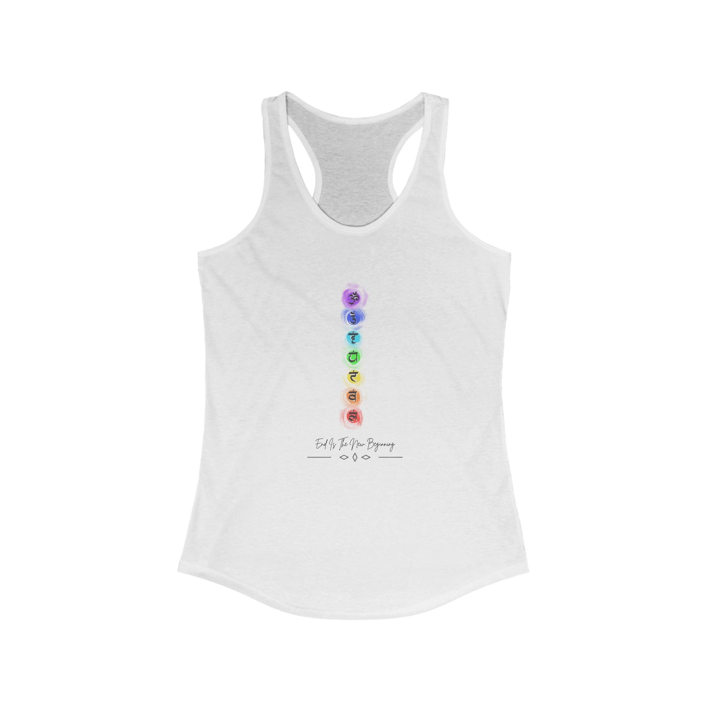 Om Meditation Women's Racerback Tank
