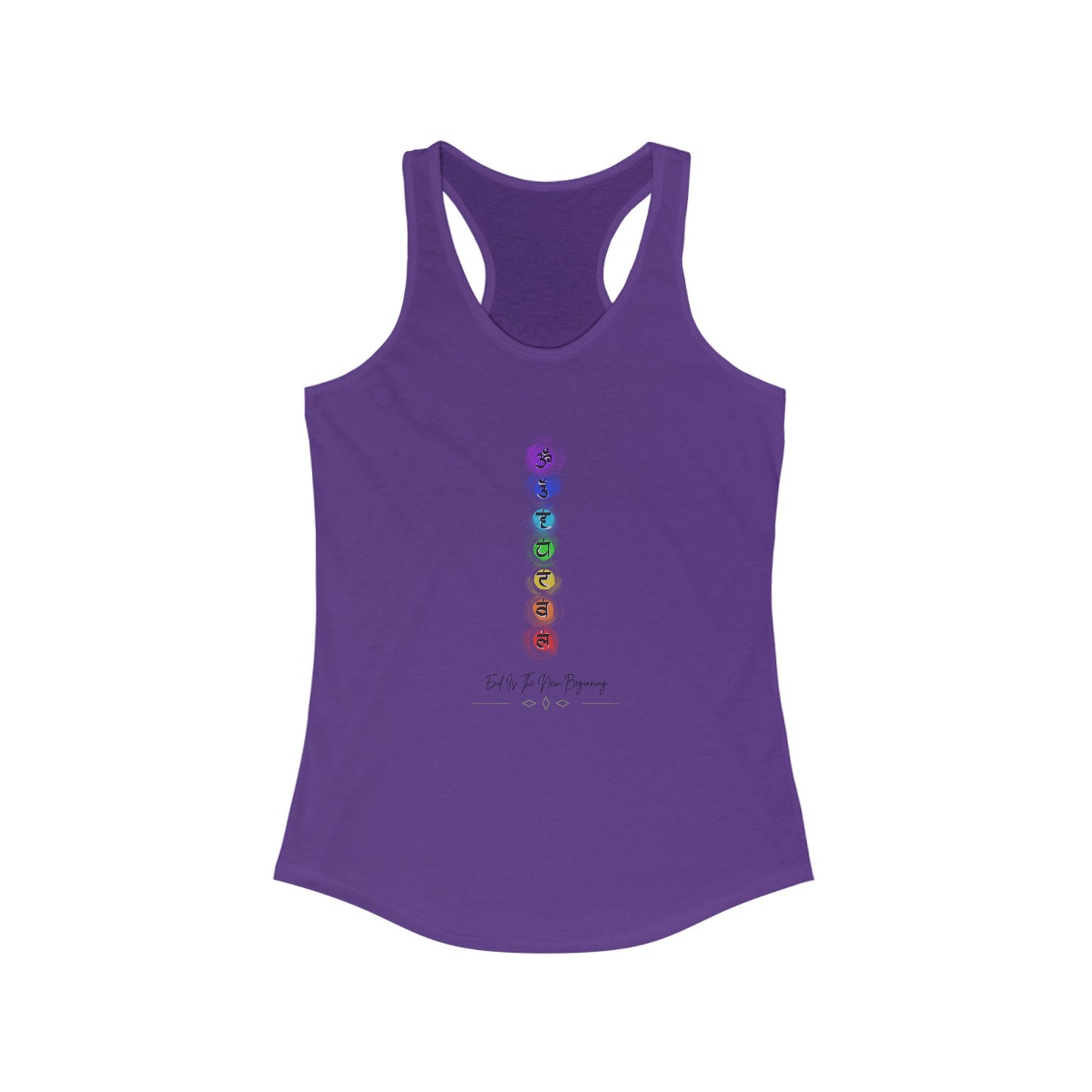 Om Meditation Women's Racerback Tank