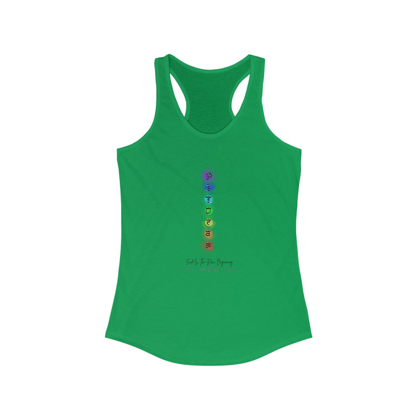 Om Meditation Women's Racerback Tank