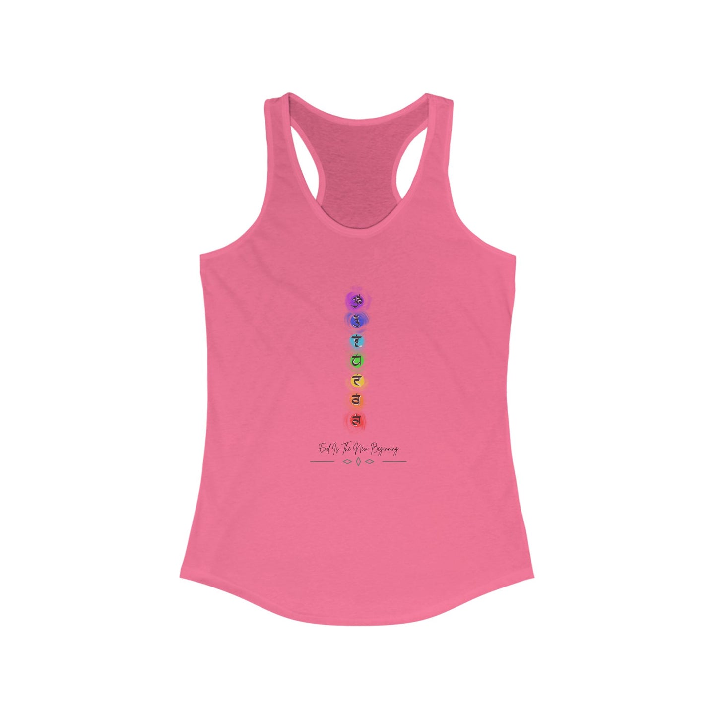 Om Meditation Women's Racerback Tank