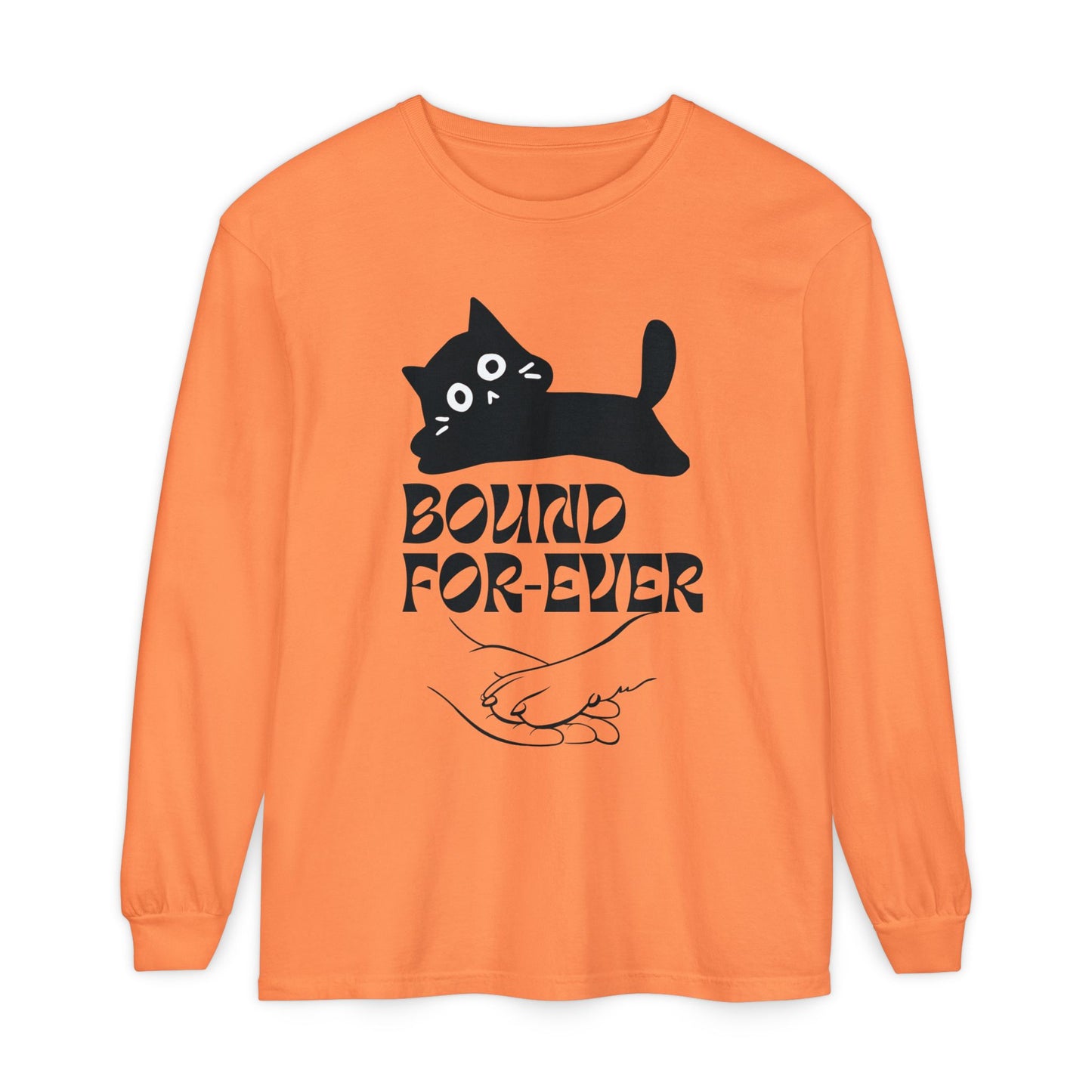 Long Sleeve T-Shirt Bound Forever Unisex Garment-dyed
