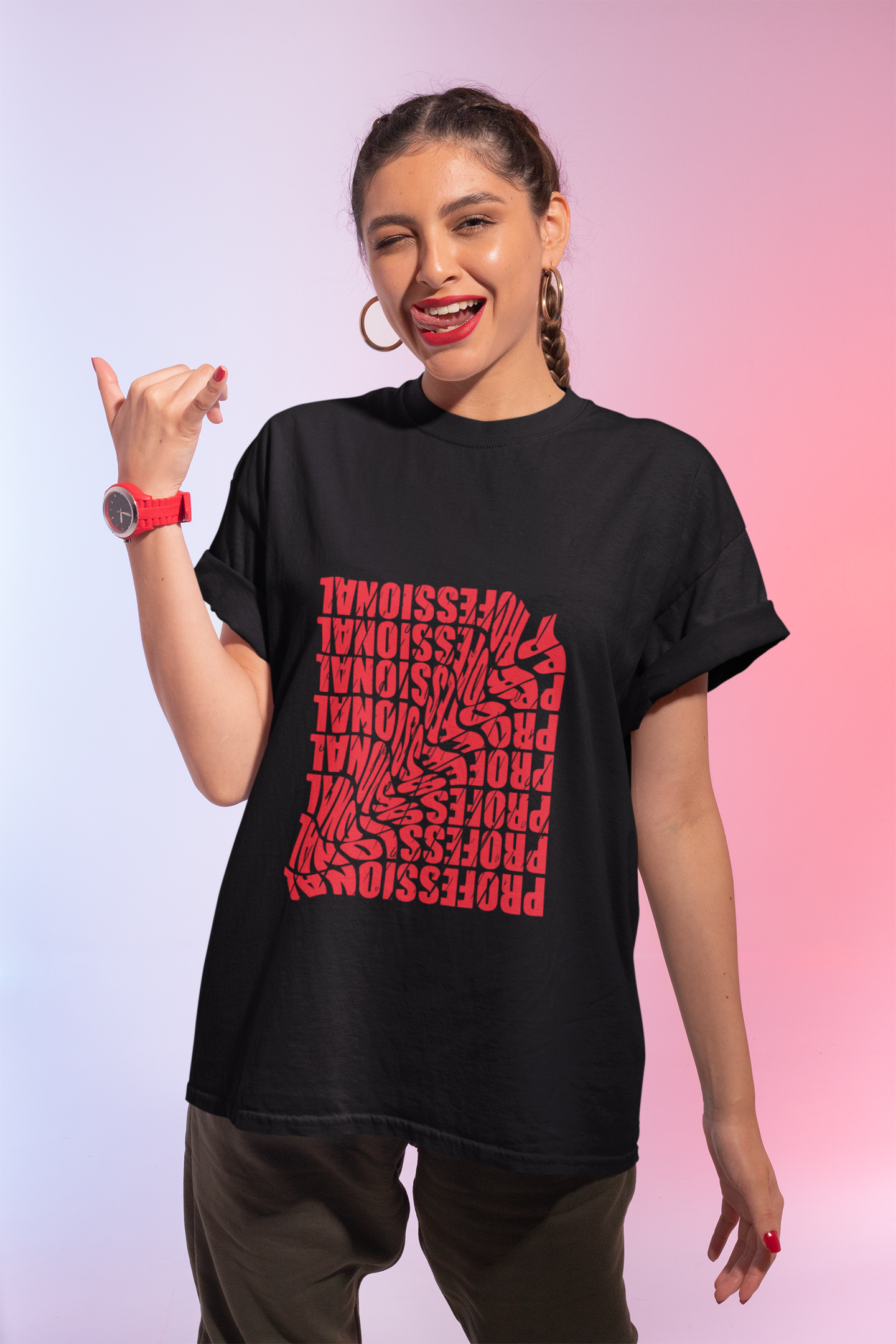T-Shirt - 'we are professional' Design