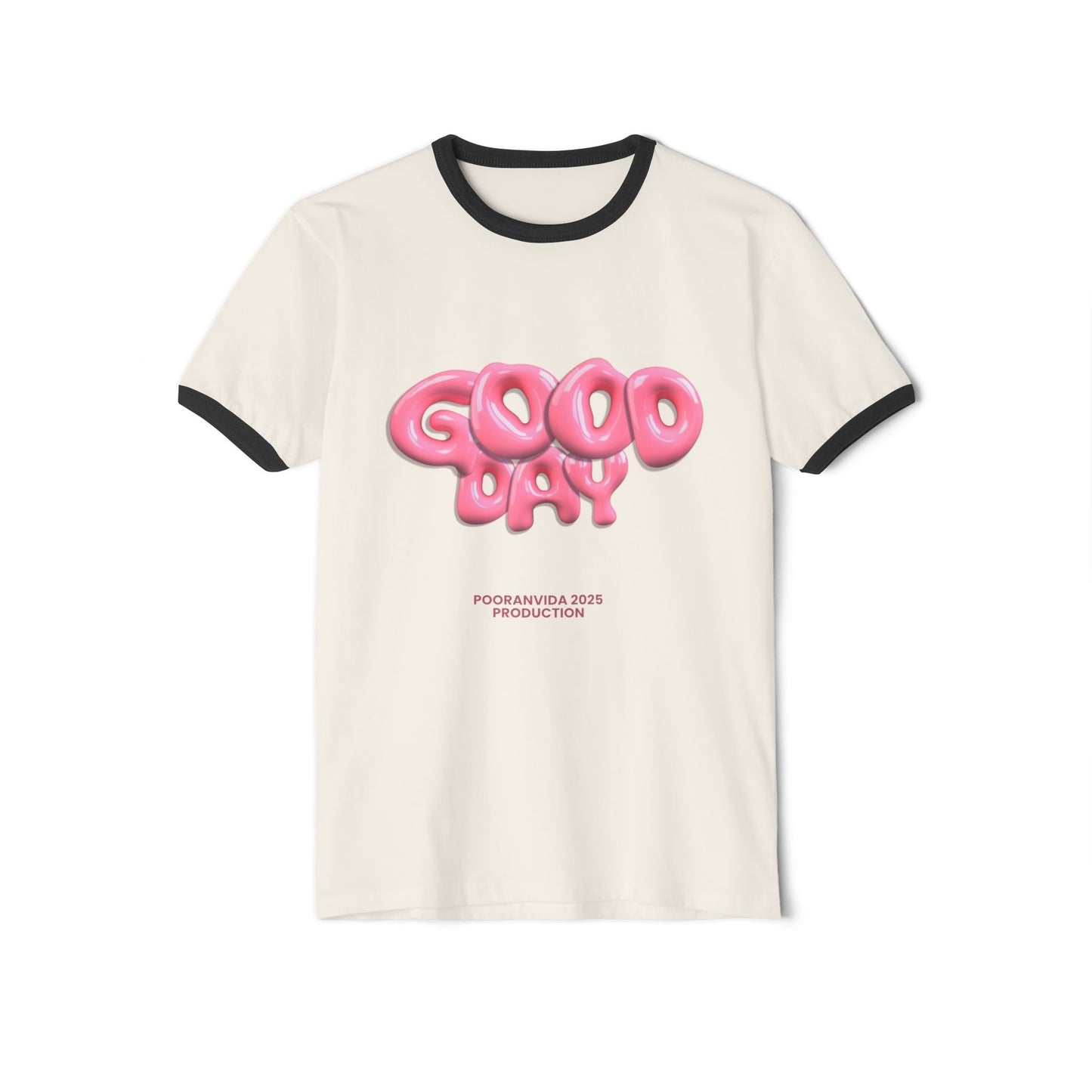 Ringer T-Shirt - 'Good Day'