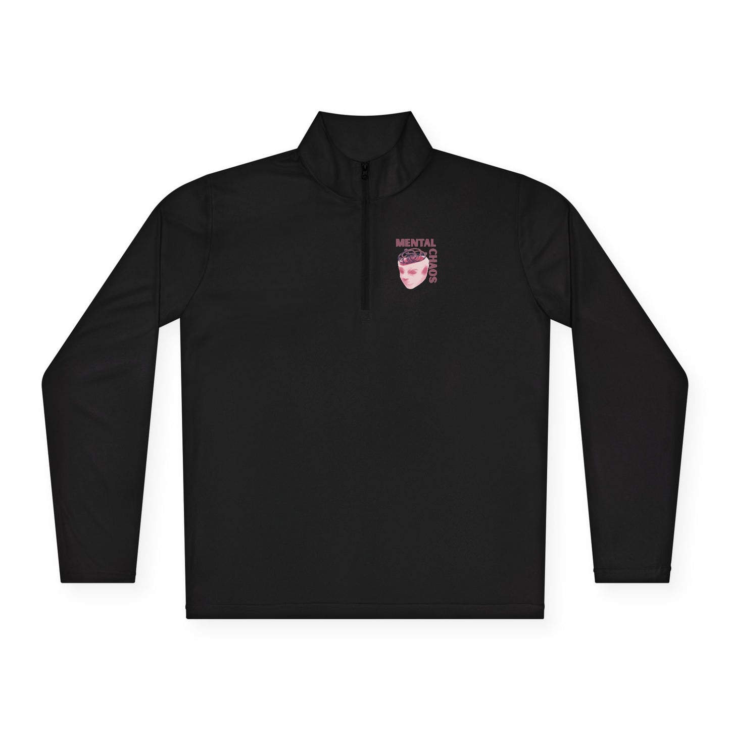 Quarter-Zip Pullover - GOOD VIBES ONLY