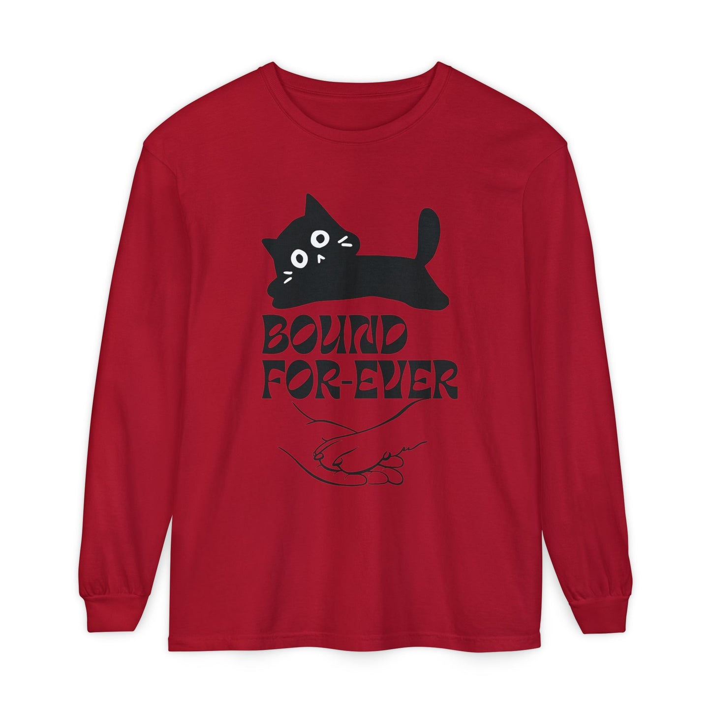 Long Sleeve T-Shirt Bound Forever Unisex Garment-dyed