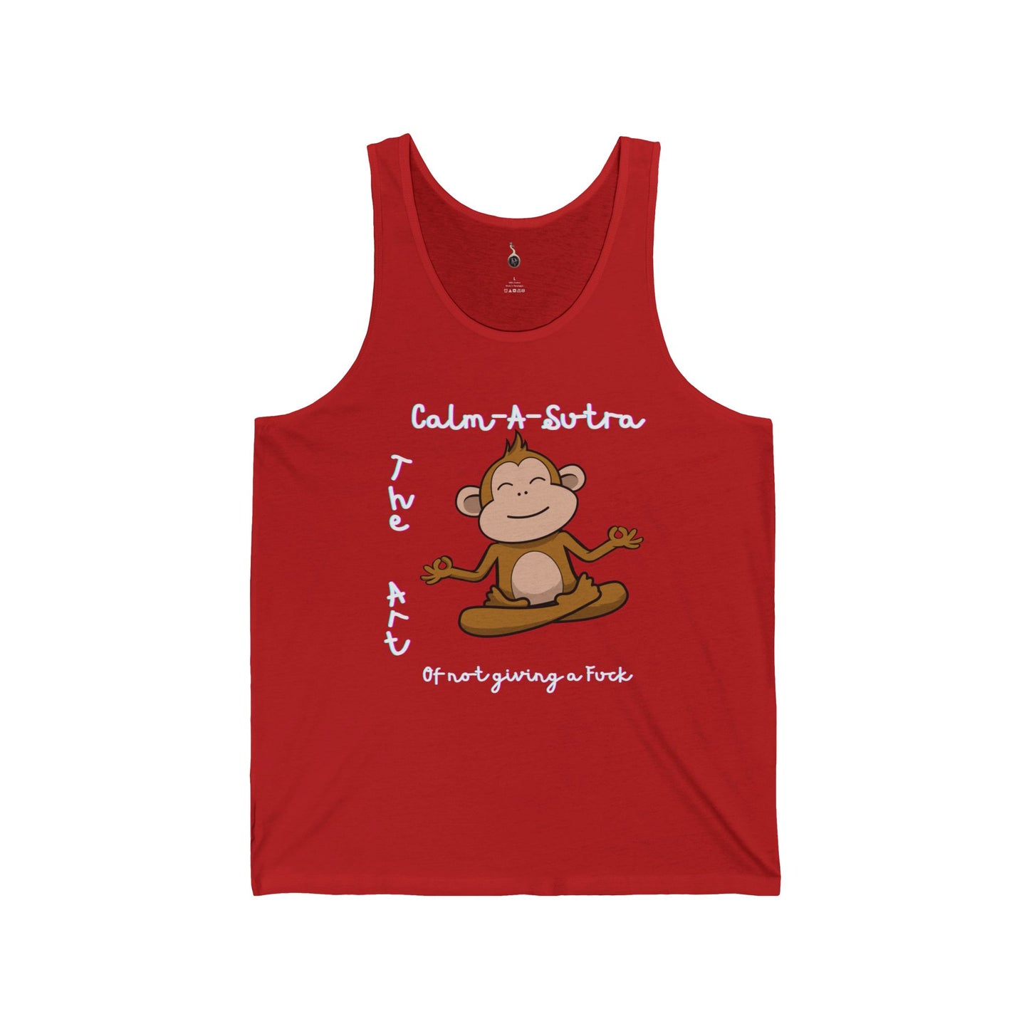Tank Top - Calm A Sutra No Sex,,,,,, Unisex Jersey Tank