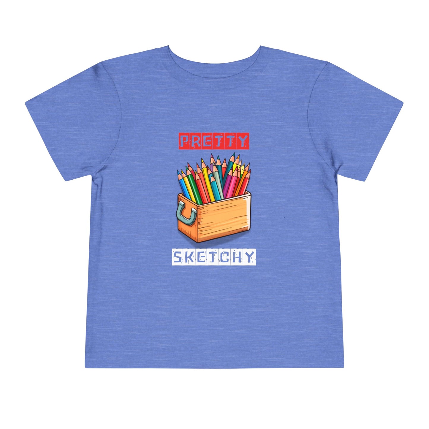 Toddler Tee - Pretty Sketchy Design