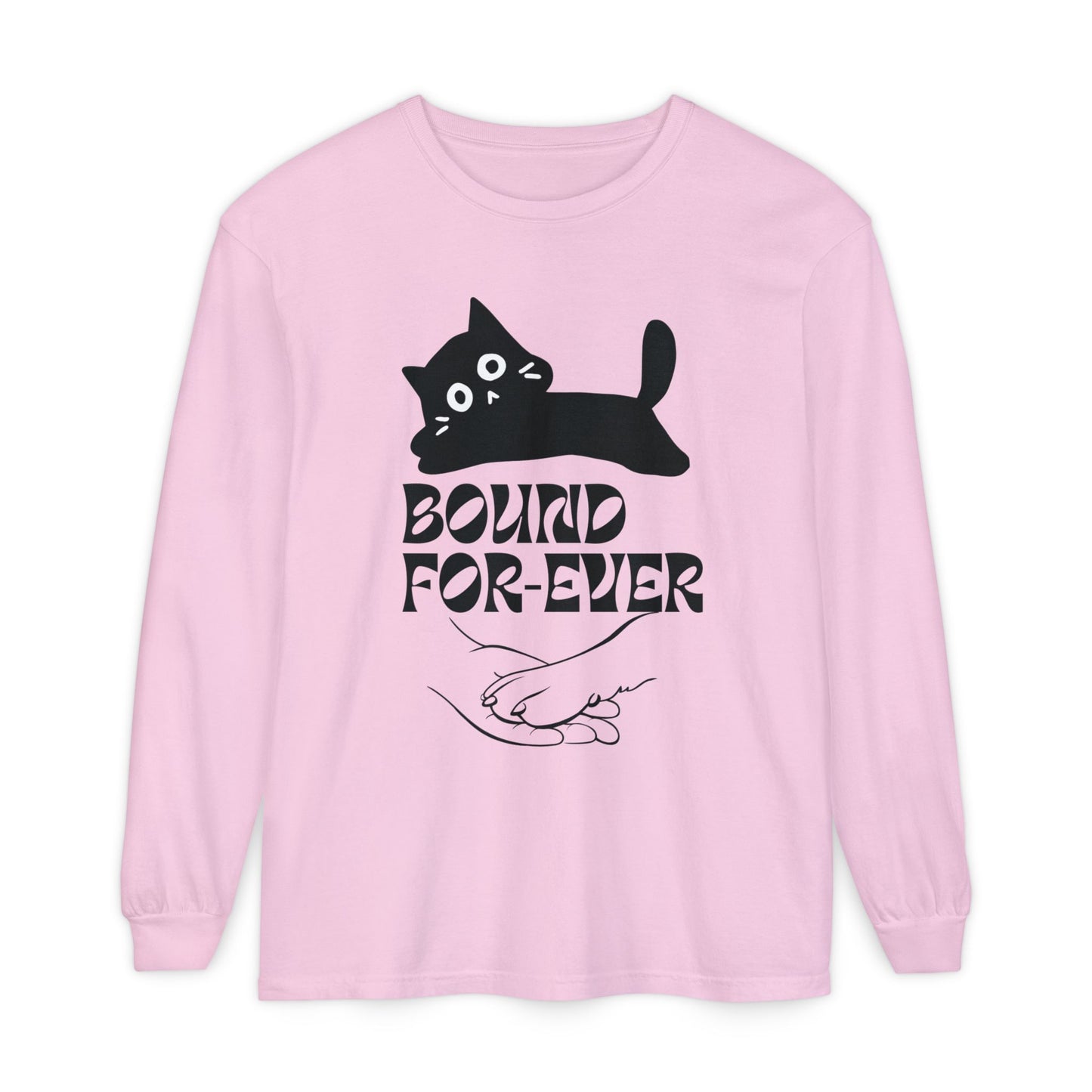 Long Sleeve T-Shirt Bound Forever Unisex Garment-dyed