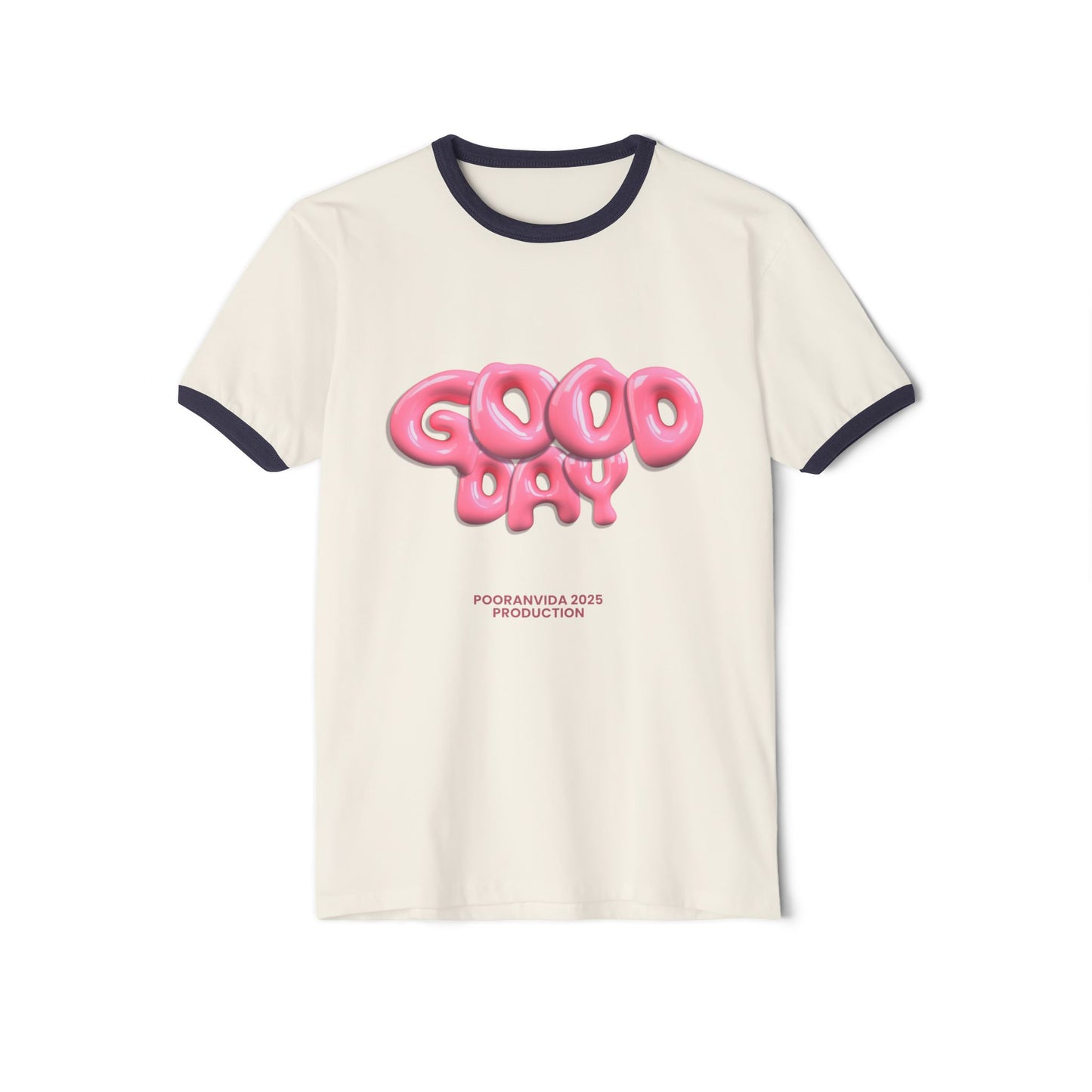 Ringer T-Shirt - 'Good Day'