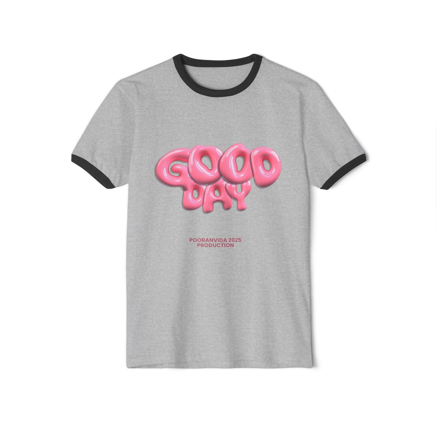 Ringer T-Shirt - 'Good Day'