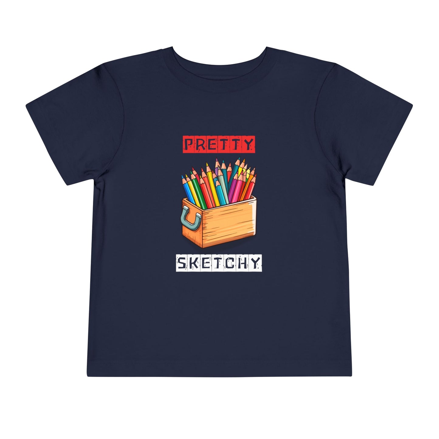 Toddler Tee - Pretty Sketchy Design