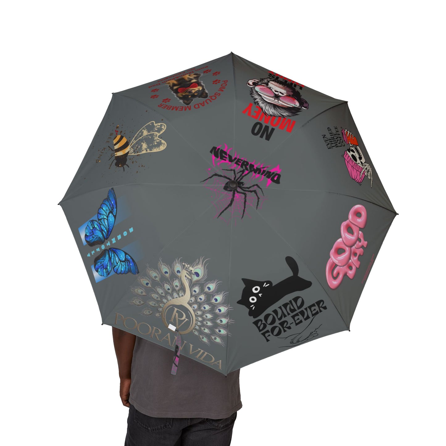 Semi-Automatic Foldable Umbrella
