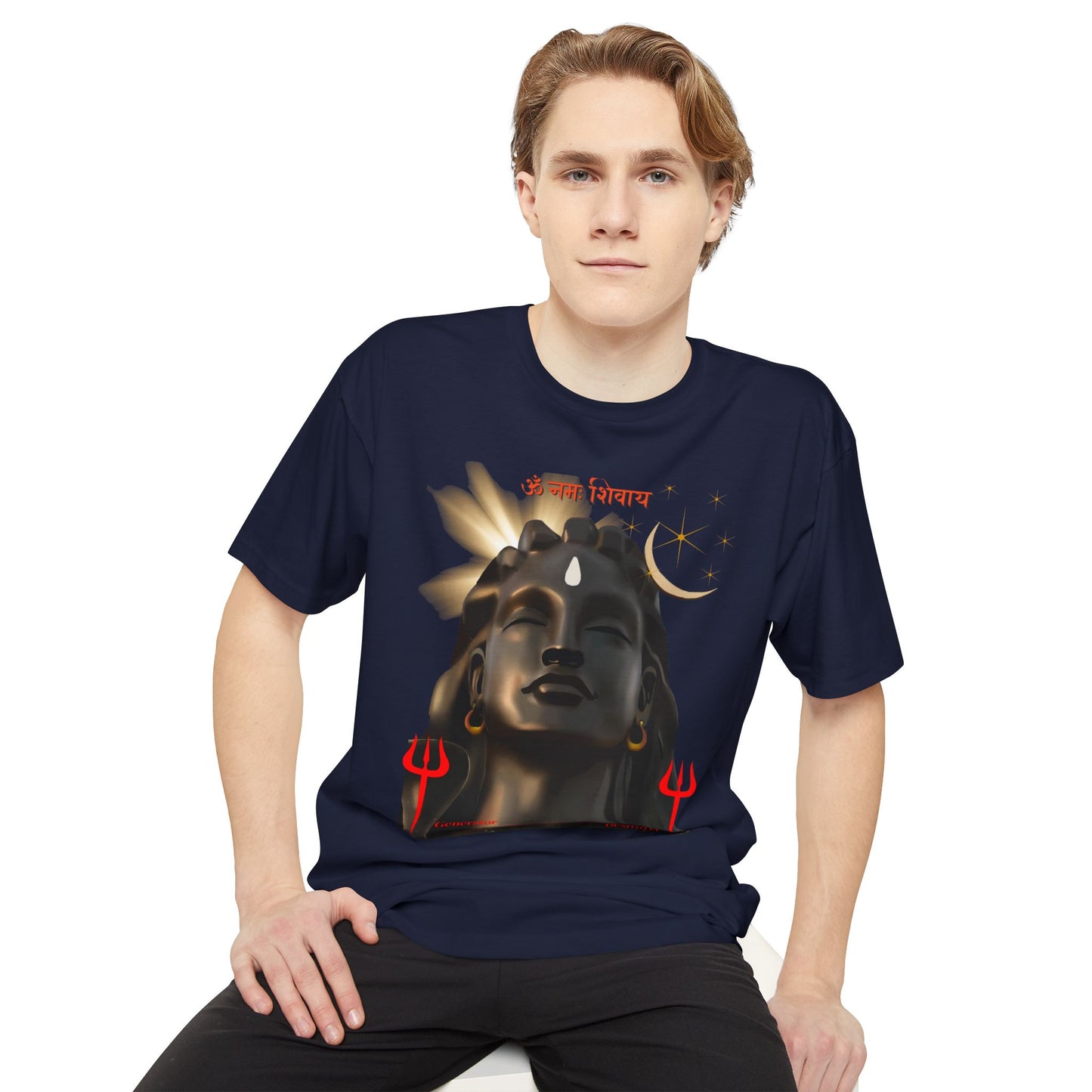 Long Body Urban Tee with SHIVA