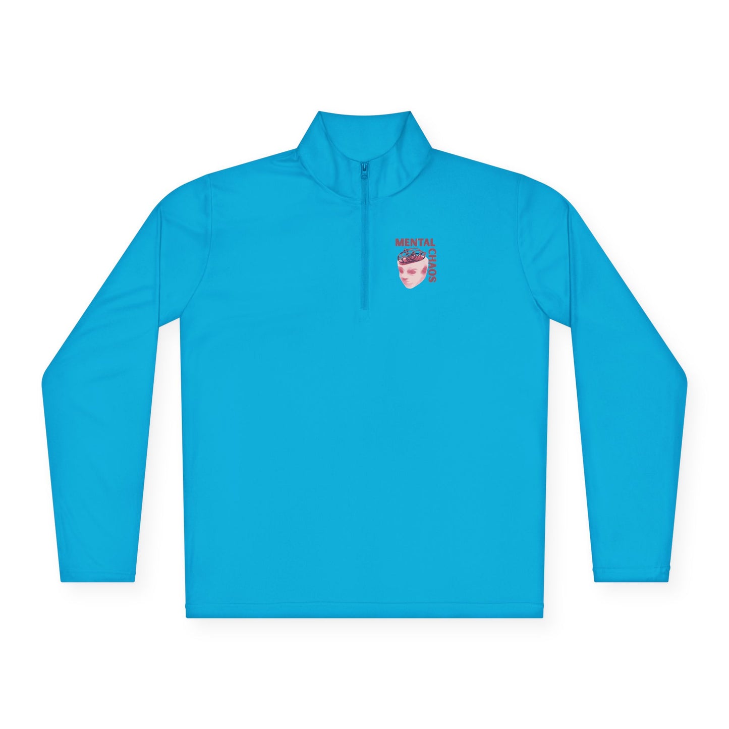 Quarter-Zip Pullover - GOOD VIBES ONLY