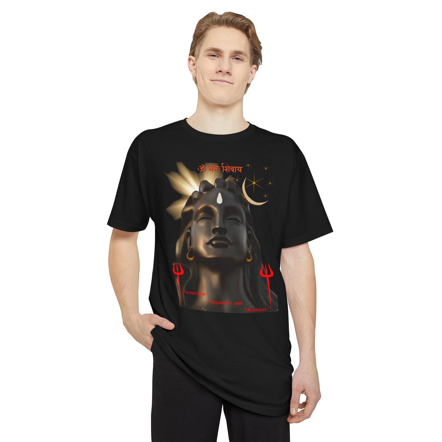 Long Body Urban Tee with SHIVA