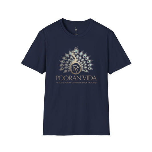 Unisex T-Shirt with 'pooranvida' Design
