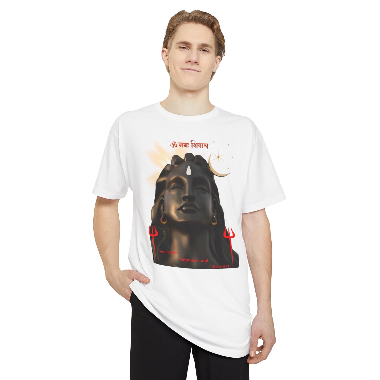 Long Body Urban Tee with SHIVA