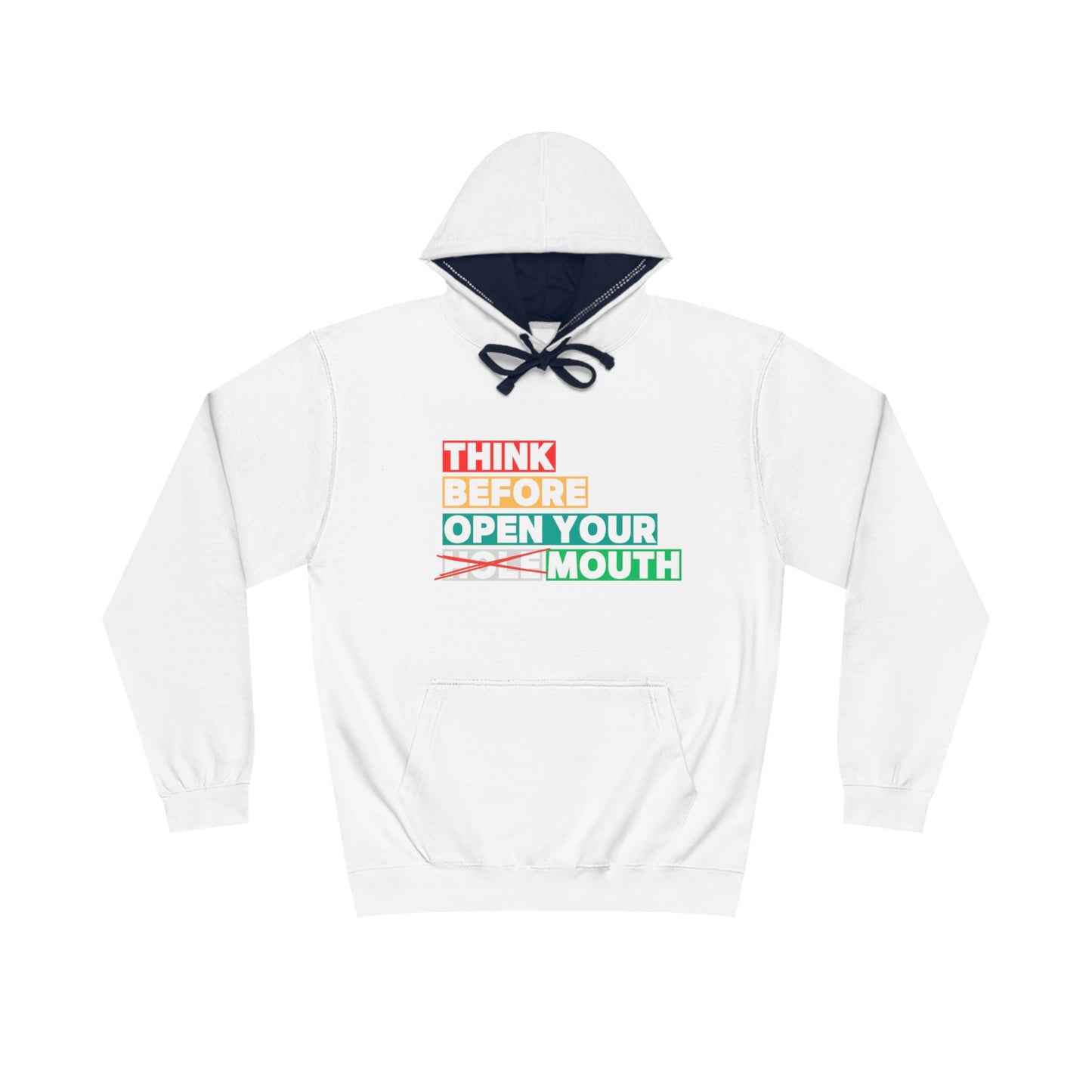 Varsity Hoodie - THOUGHTS