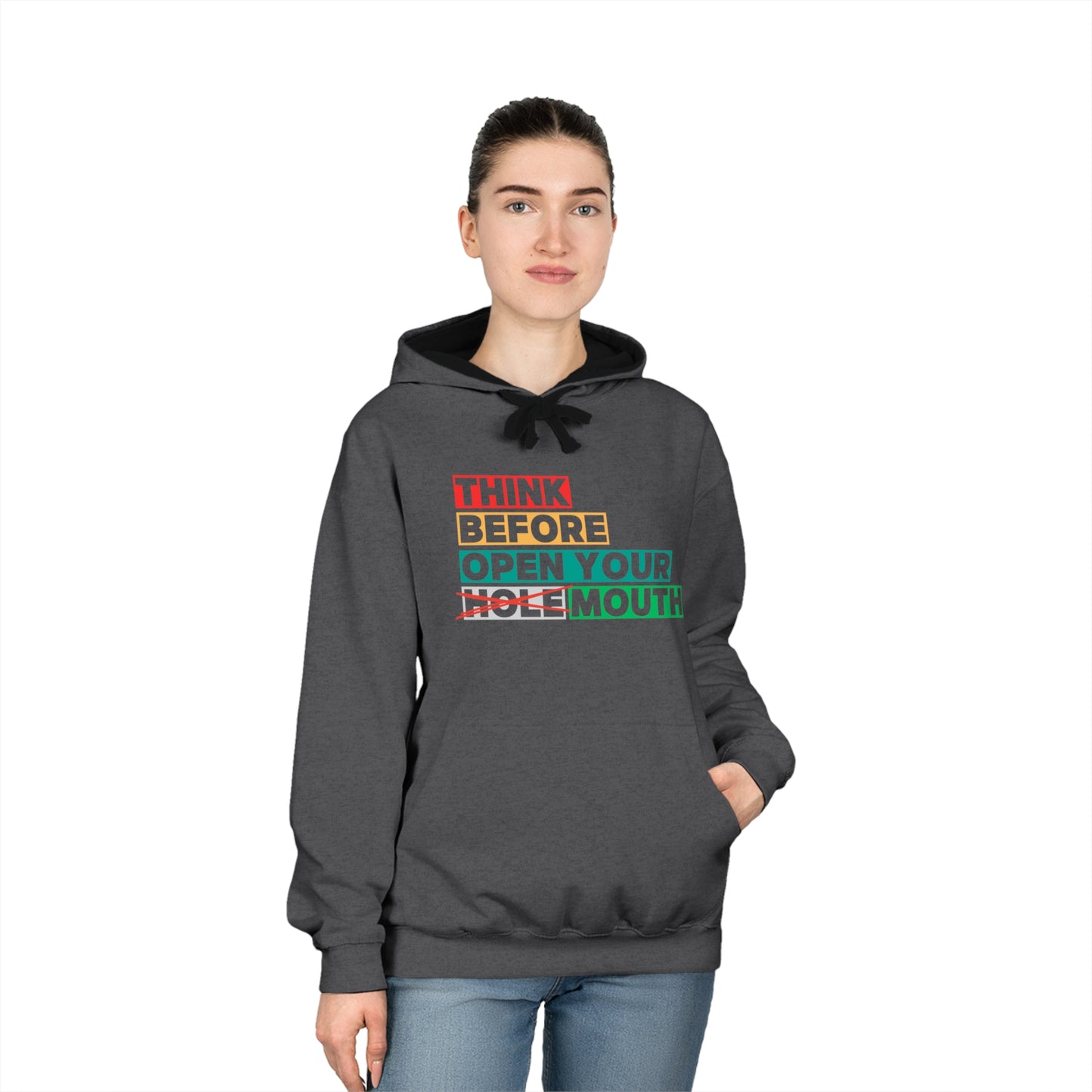 Varsity Hoodie - THOUGHTS