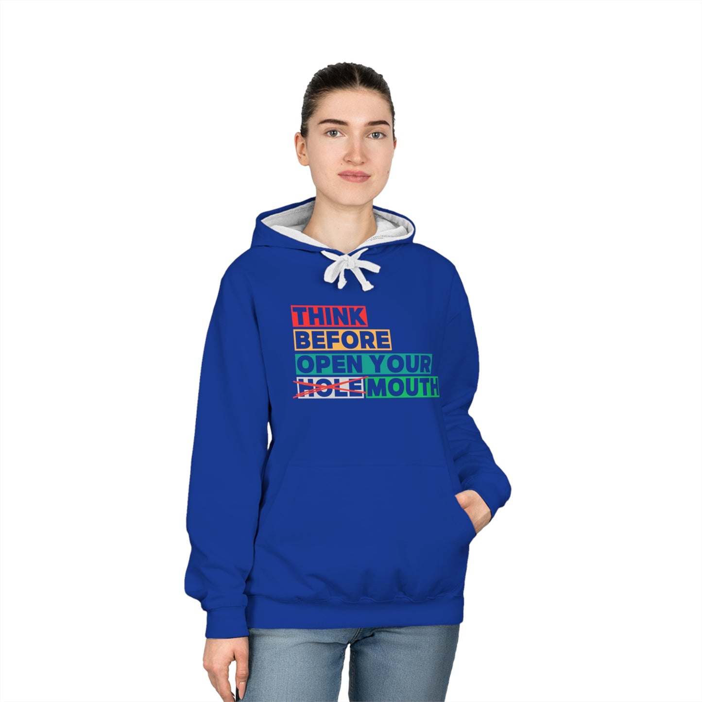 Varsity Hoodie - THOUGHTS