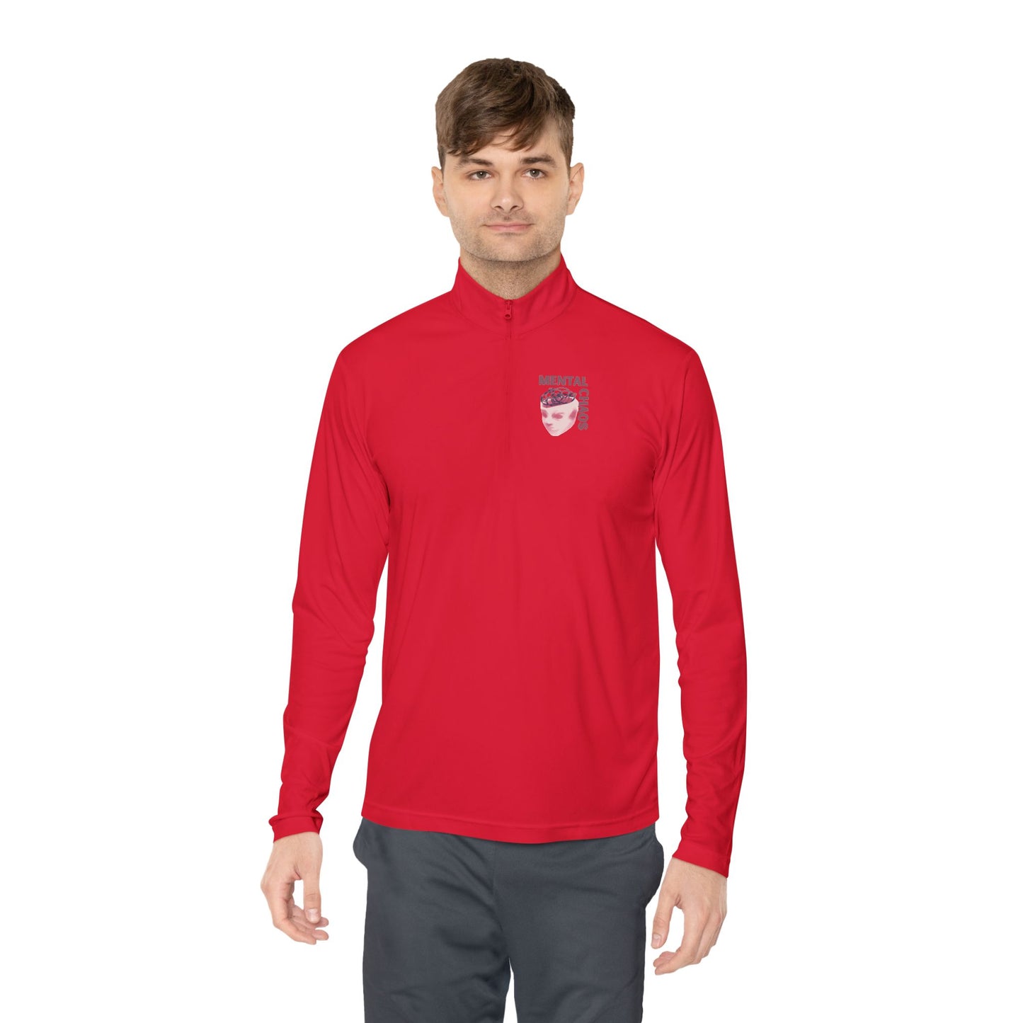 Quarter-Zip Pullover - GOOD VIBES ONLY