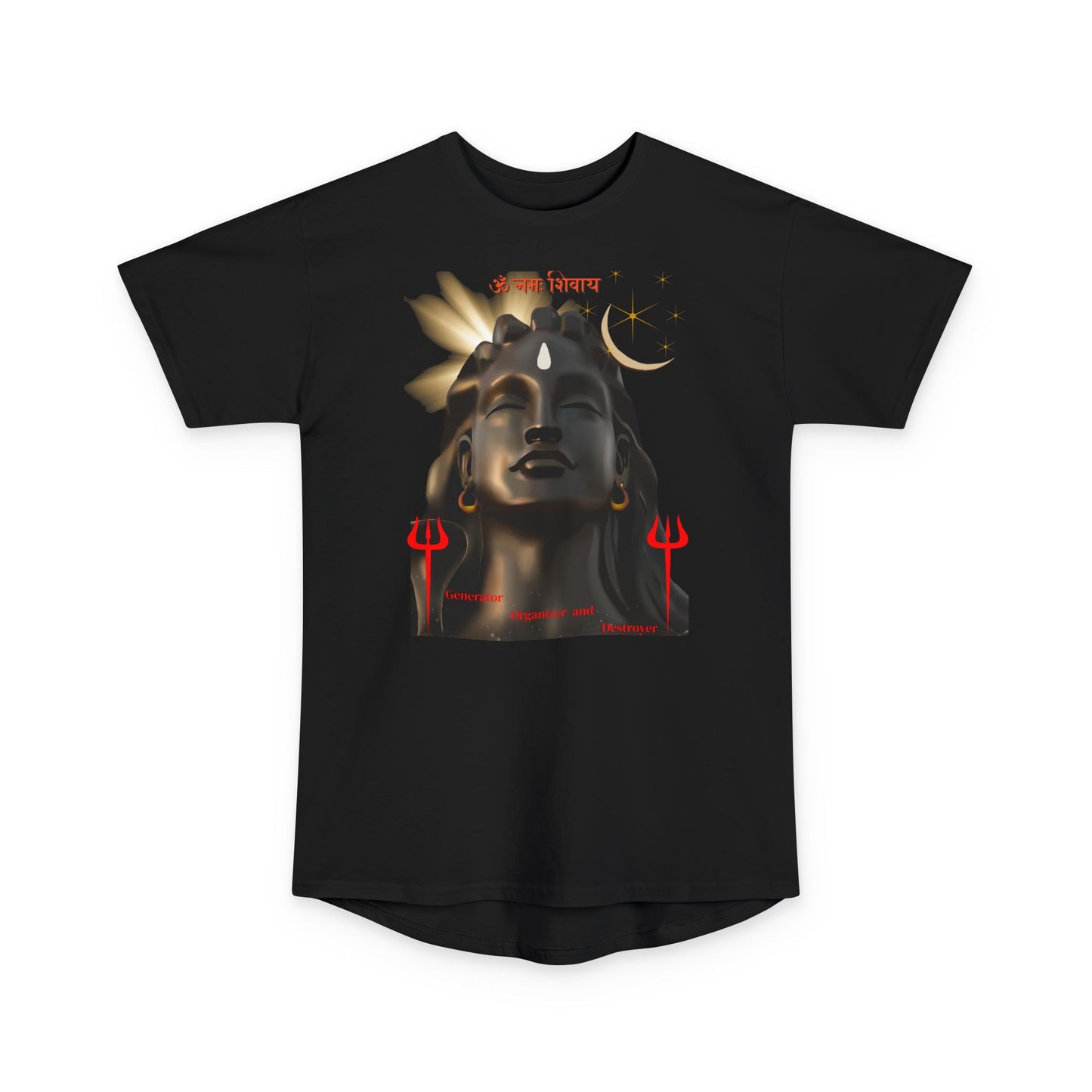 Long Body Urban Tee with SHIVA