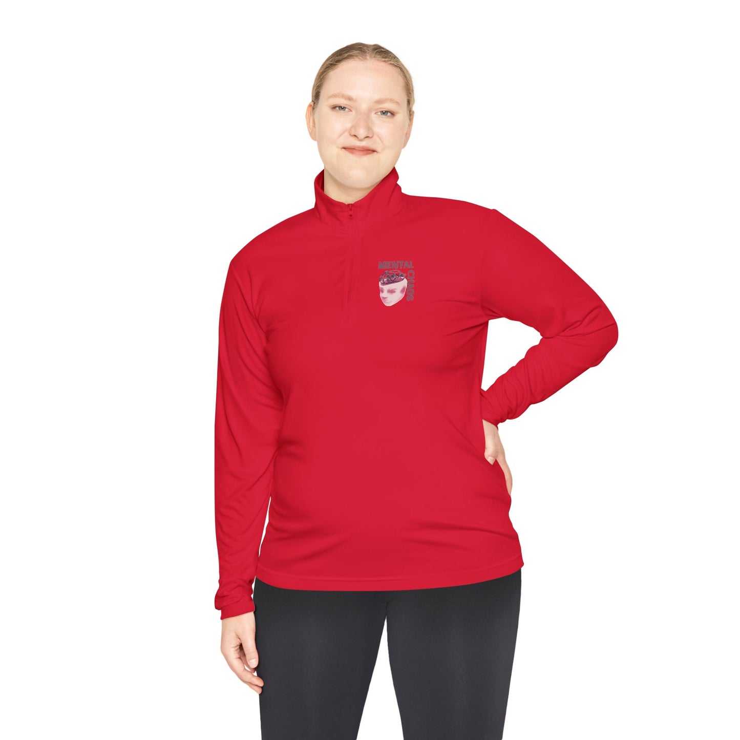 Quarter-Zip Pullover - GOOD VIBES ONLY