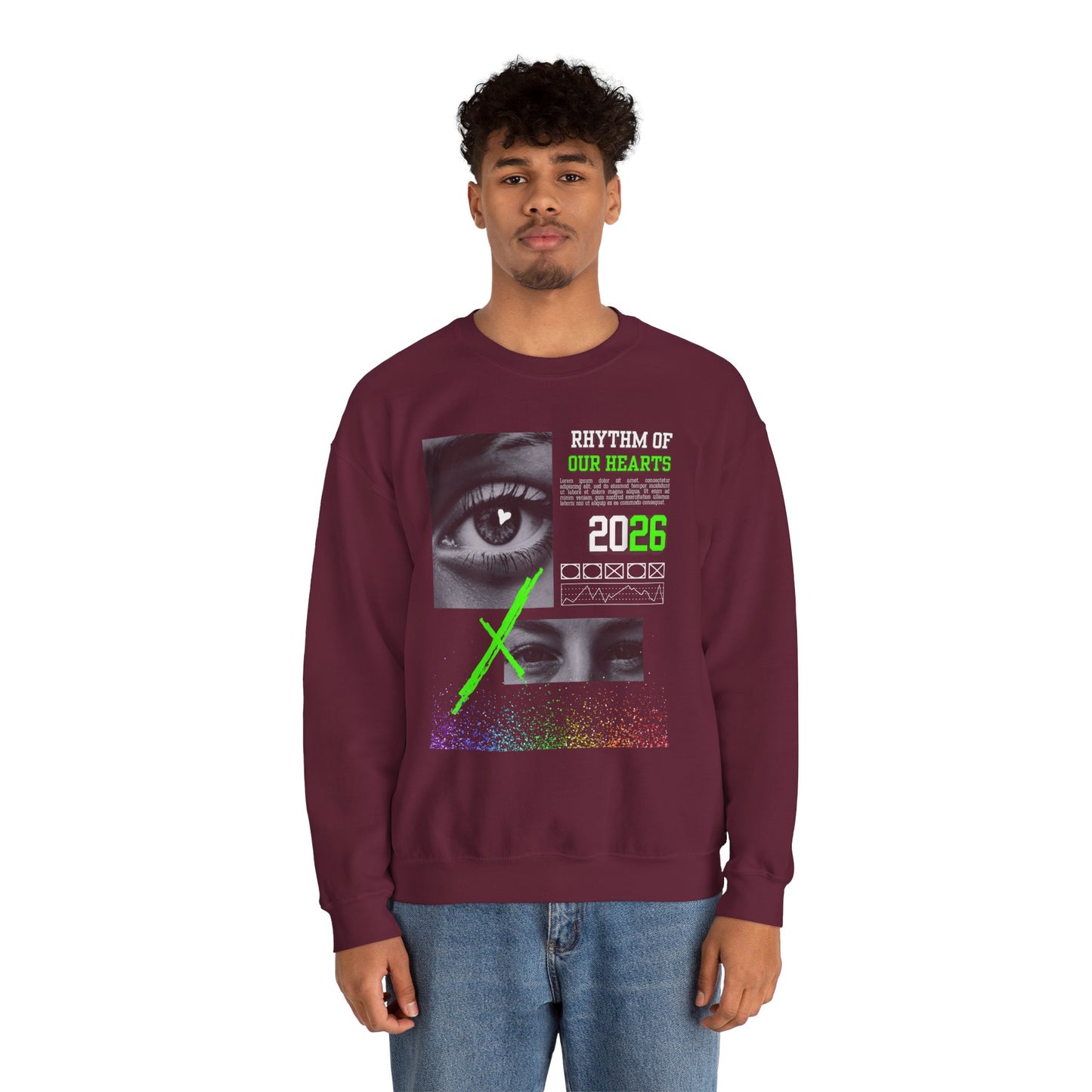 Crewneck Sweatshirt - RHYTHM Design