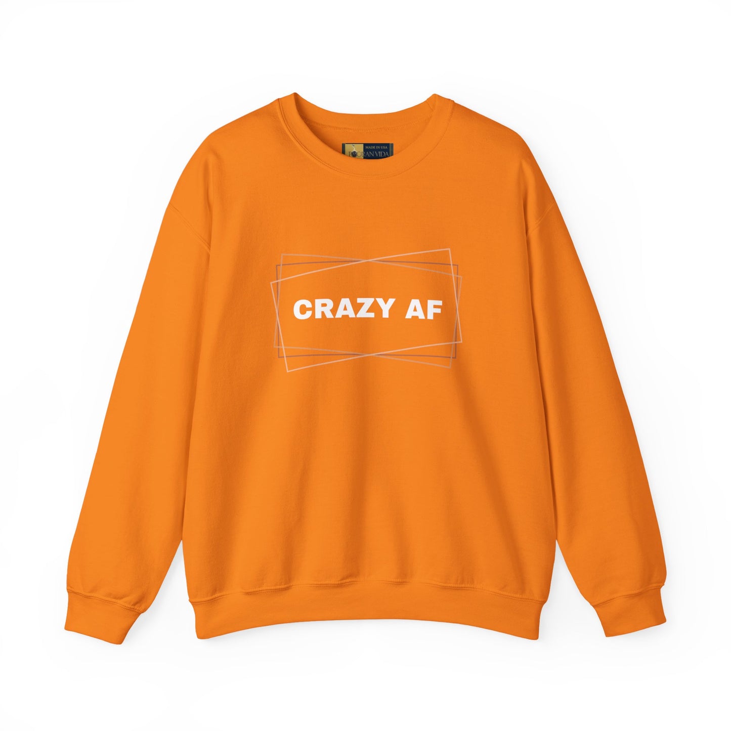 Crewneck Sweatshirt - CRAZY AF - Unisex