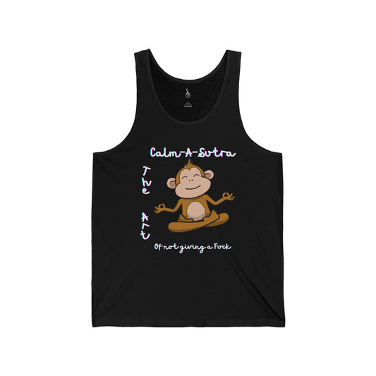Tank Top - Calm A Sutra No Sex,,,,,, Unisex Jersey Tank