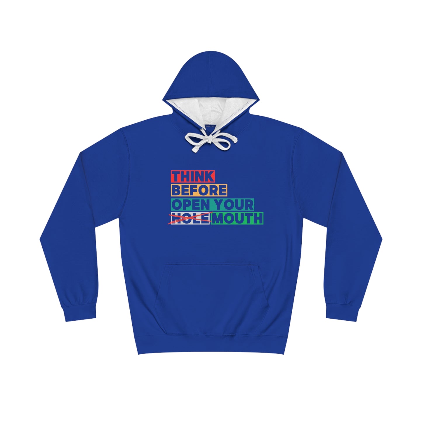 Varsity Hoodie - THOUGHTS
