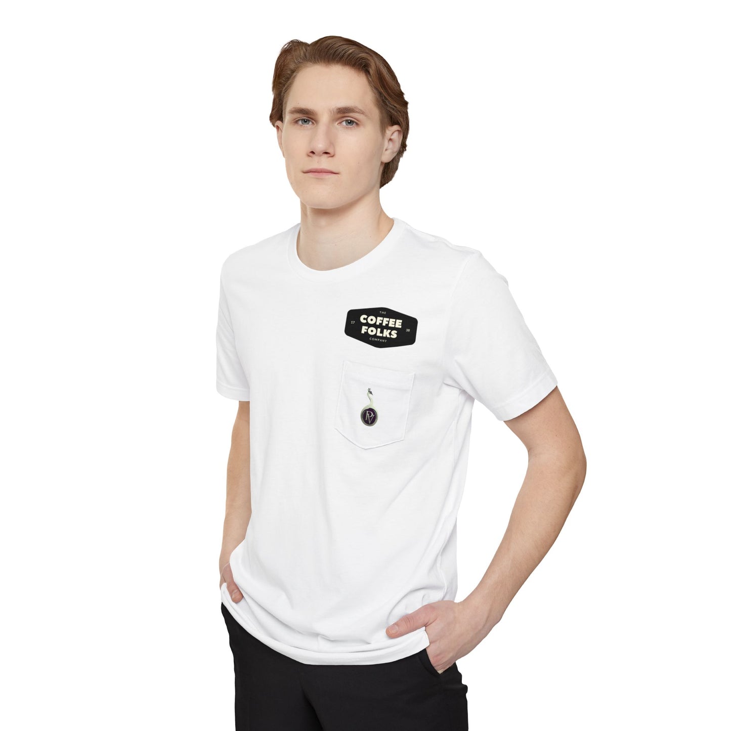 Coffee Lover Pocket T-shirt