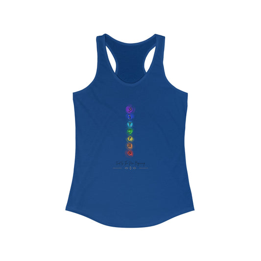 Om Meditation Women's Racerback Tank