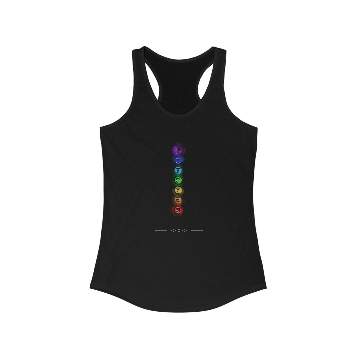 Om Meditation Women's Racerback Tank