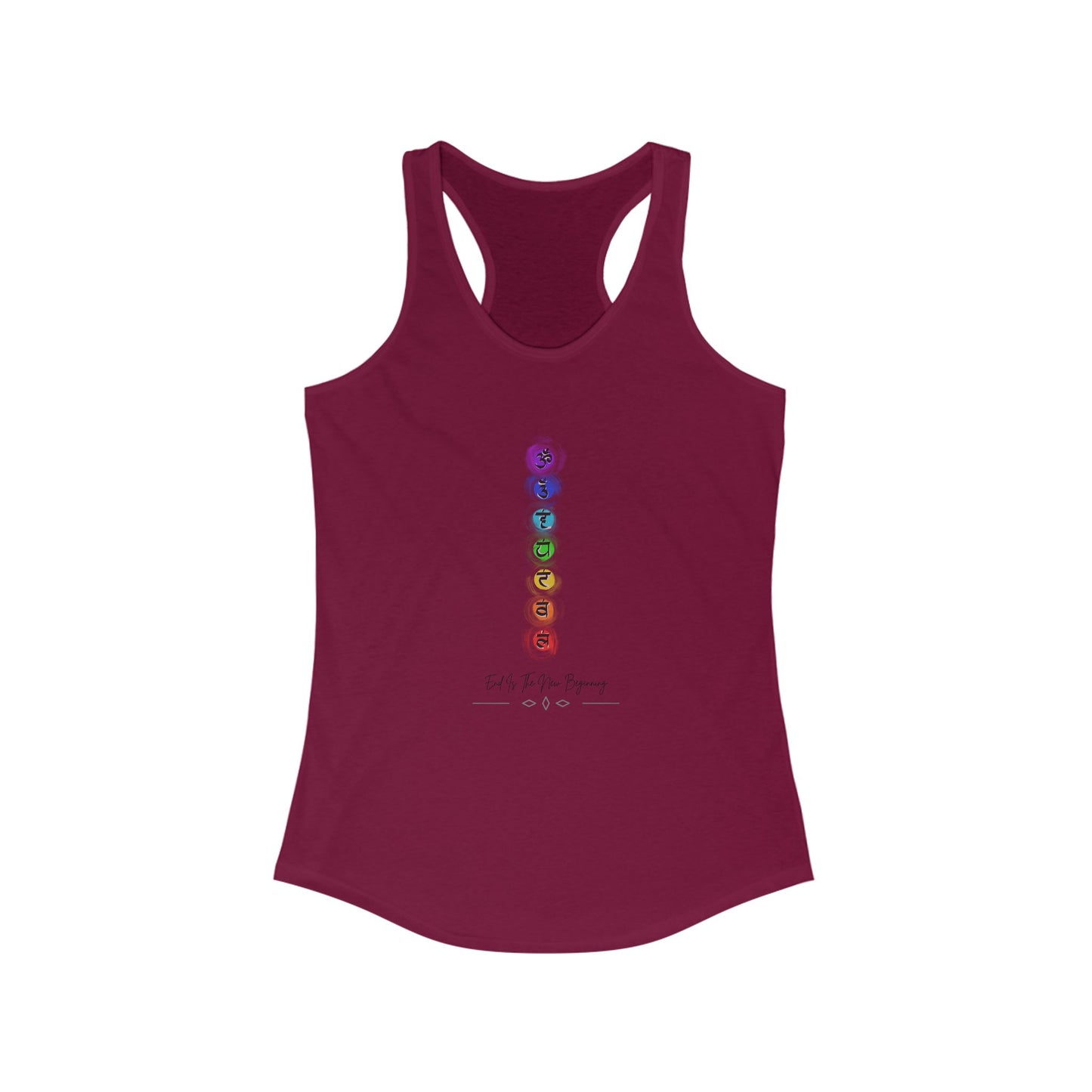 Om Meditation Women's Racerback Tank