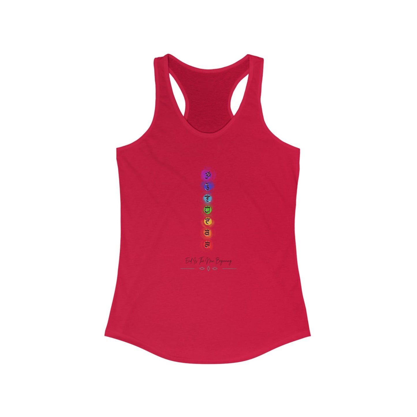 Om Meditation Women's Racerback Tank