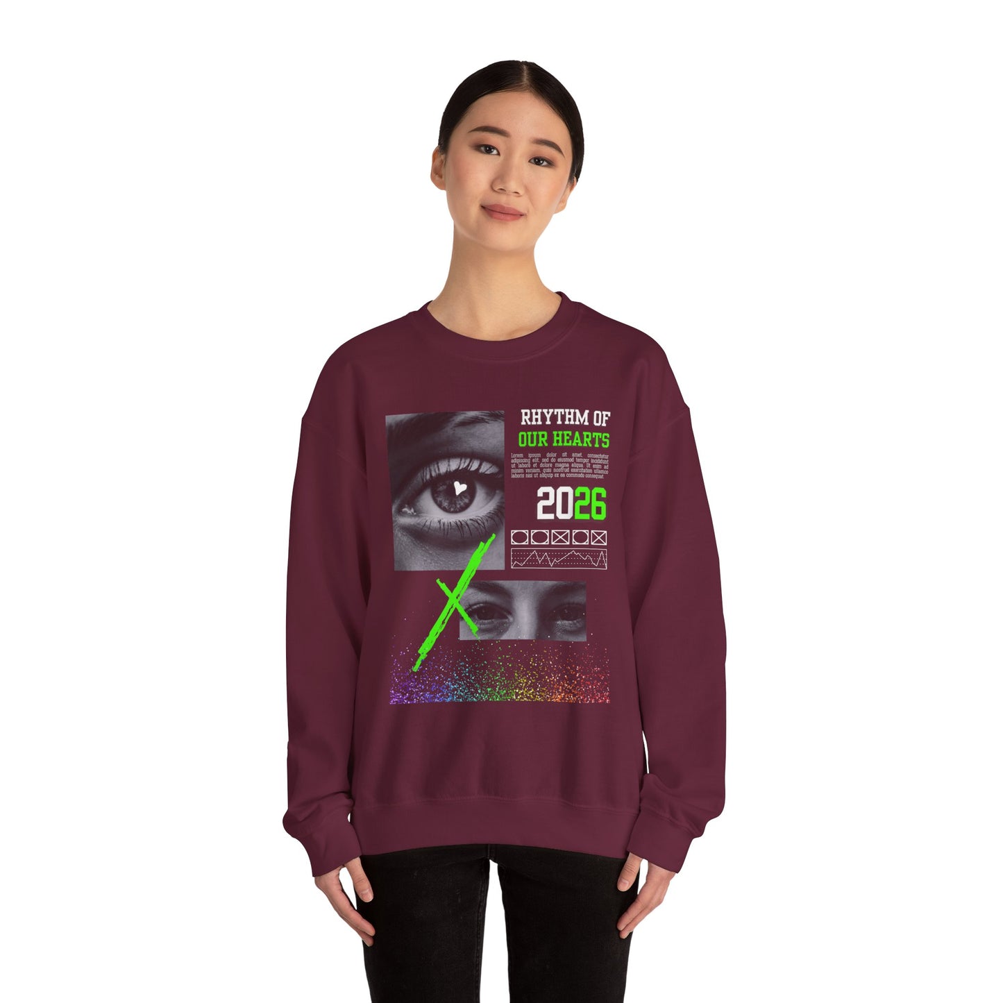 Crewneck Sweatshirt - RHYTHM Design