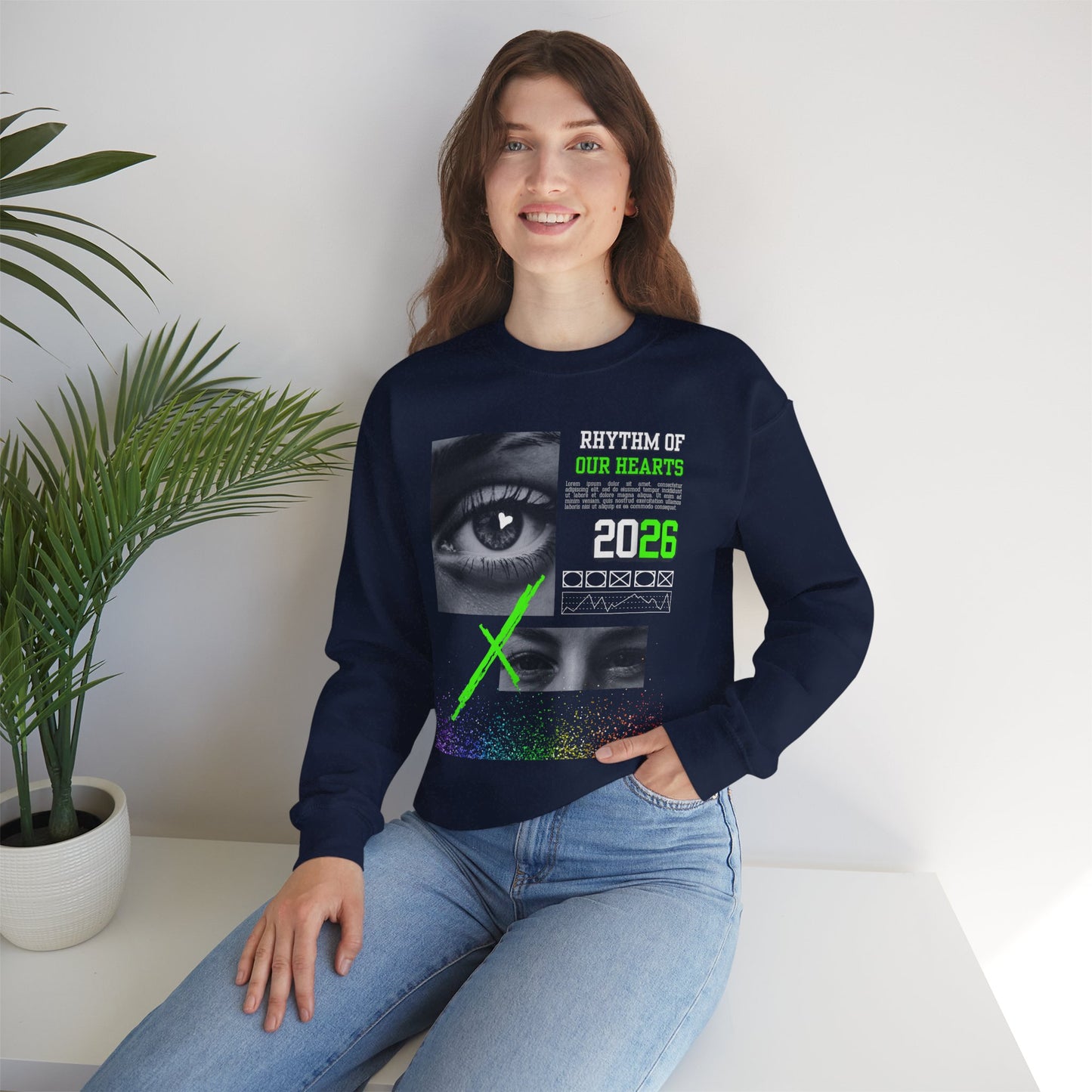 Crewneck Sweatshirt - RHYTHM Design